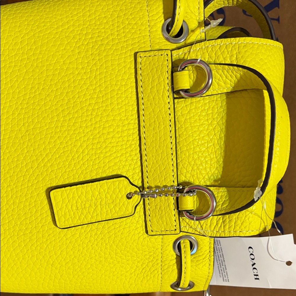 Coach Women's Backpack - Yellow